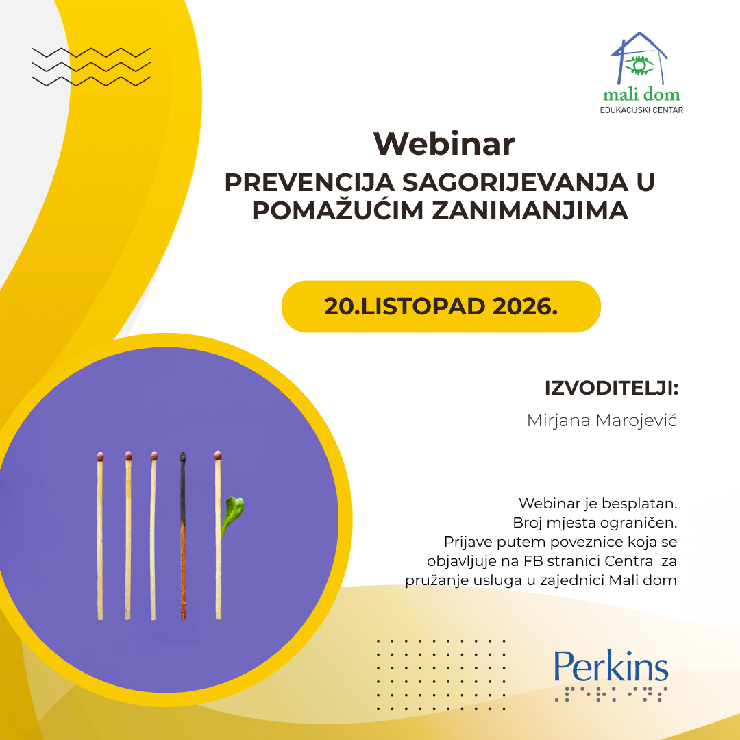 Webinar: Prevencija sagorijevanja u pomažućim zanimanjima